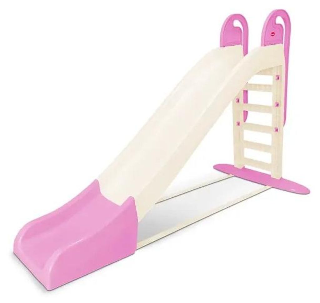 Doloni Max Kunststoffrutsche - rosa und beige Produktbild 