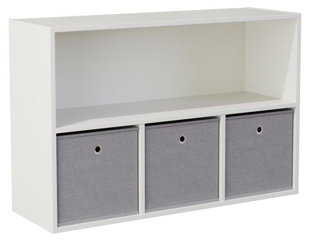 VDD – Schrank – Aufbewahrungsschrank – Regalschrank – Aufbewahrungsmöbel – Weiß