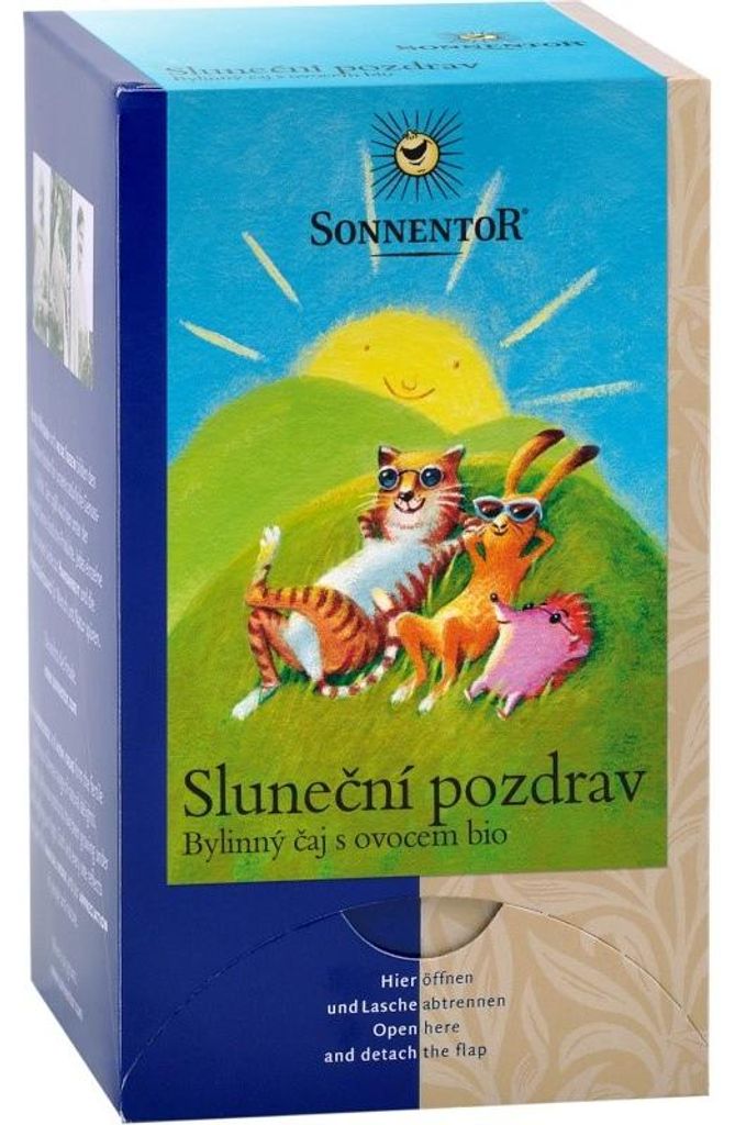 Sonnentor 02533, Herbal & fruit tea, 45 g, Apfel, Hibiskus, Produktbild 