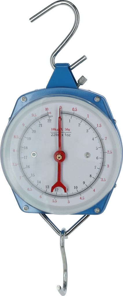 Kerbl Zeigerschnellwaage, 10 kg, Farbe blau, 291410