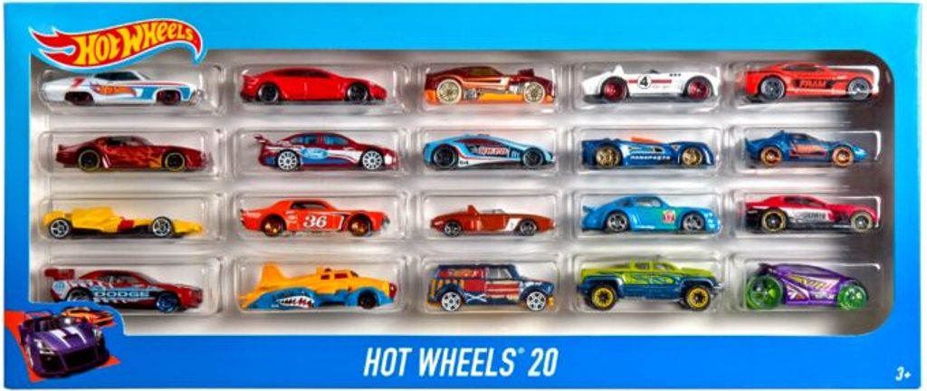 Mattel H7045 - Hot Wheels - Odlitek - 20 vozidel 1:64 Obrázek produktu