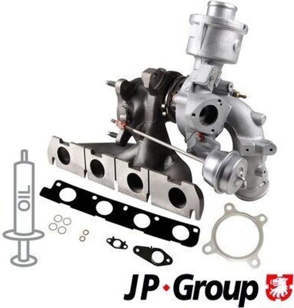 JP GROUP 1117407500 - OE 06H145701FX Turbolader für A5 (8F), A5 (8T), A4 (8K), Exeo (3R)