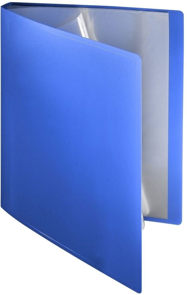 FSY Sichtbuch flexibel, 20 Hüllen, A4, PP blau, 1 Stück
