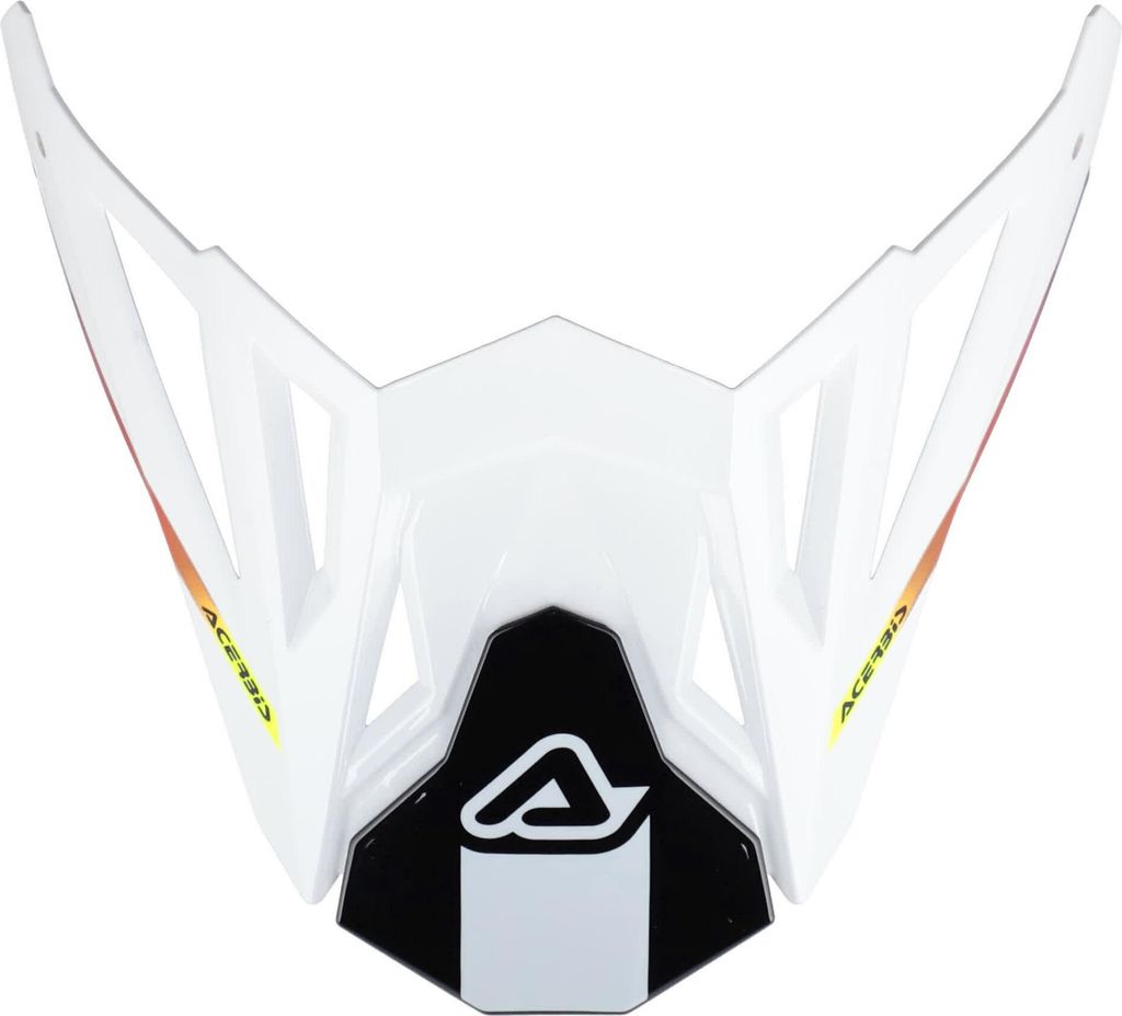 ACERBIS Weiß/Schwarz Helmvisier für T711 Helm Größe L/XL