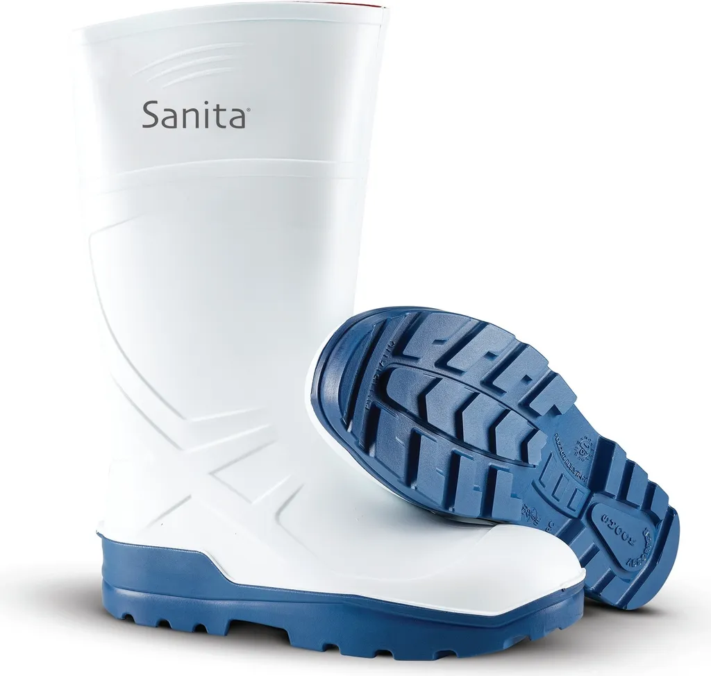 Bottes de sécurité étanches S4 Sanita Omega idéales pour l'industrie