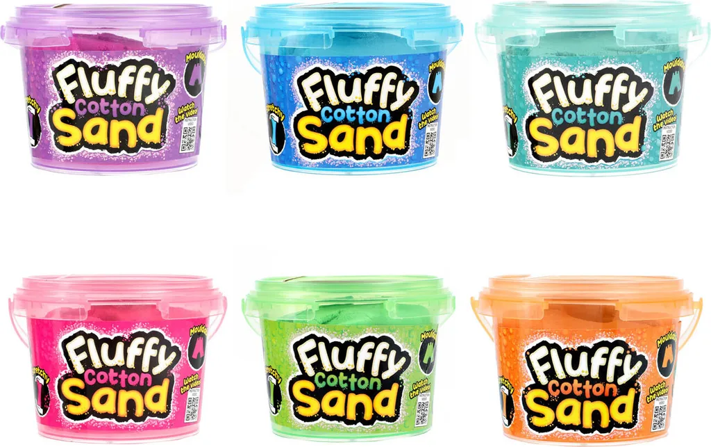 Sable Magique Fluffy Coton 300g : Activité Créative et Sensorielle