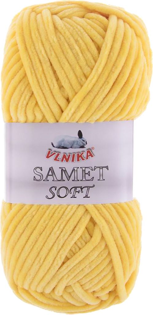 100g Strickgarn Samet Soft Chenille-Strickgarn Samtwolle flauschig Farbwahl