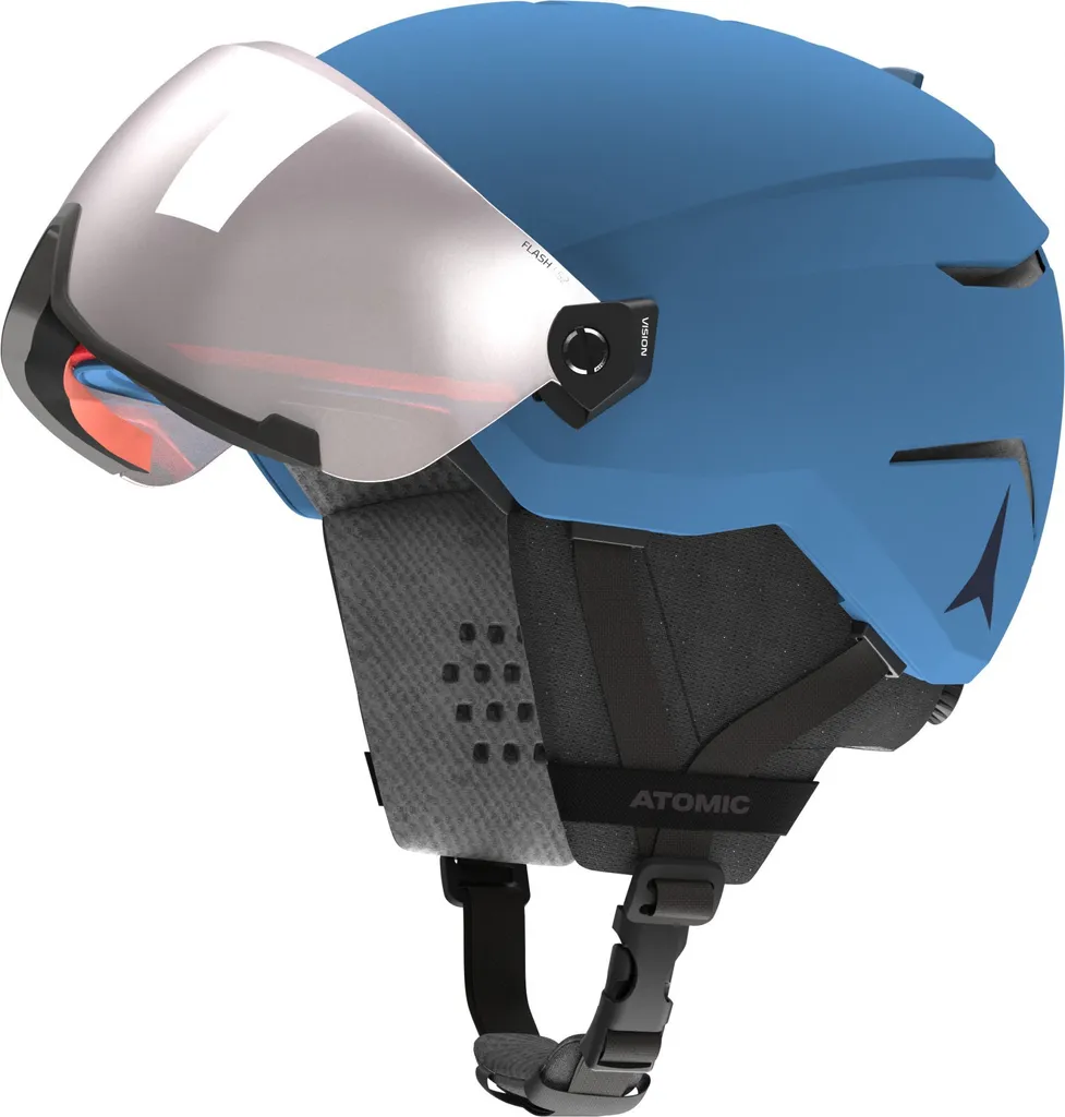 Casque ski junior avec visière Atomic Savor pour l'école de ski - 3