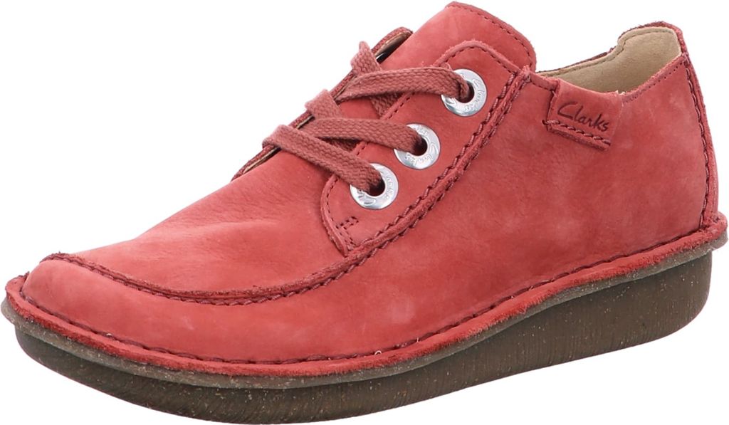 Clarks Funny Dream 26176289 4, Schnürschuhe in Rose für Damen, Größe 37,5