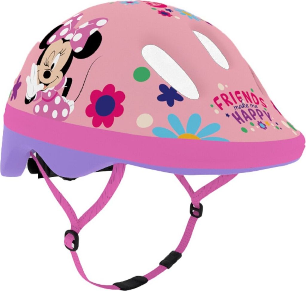 Minnie Mouse Fahrradhelm „Friends make me Happy“ | XS 44–48 Produktbild 