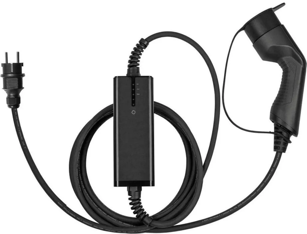Câble de recharge mobile Type 2 pour prise domestique 3,6kW 5m