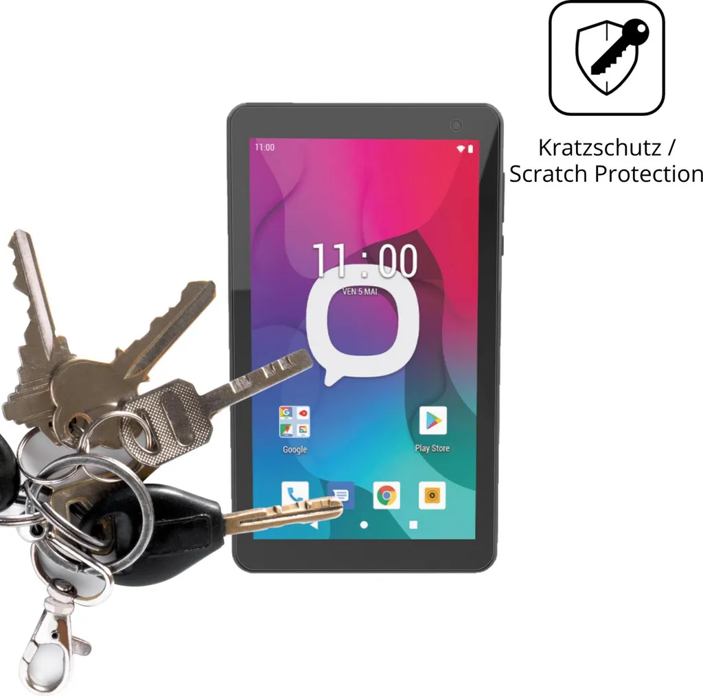 Pellicola dipos per Konrow K-Tab 704 | Antiriflesso e Antigraffio - 2 Pezzi - 4