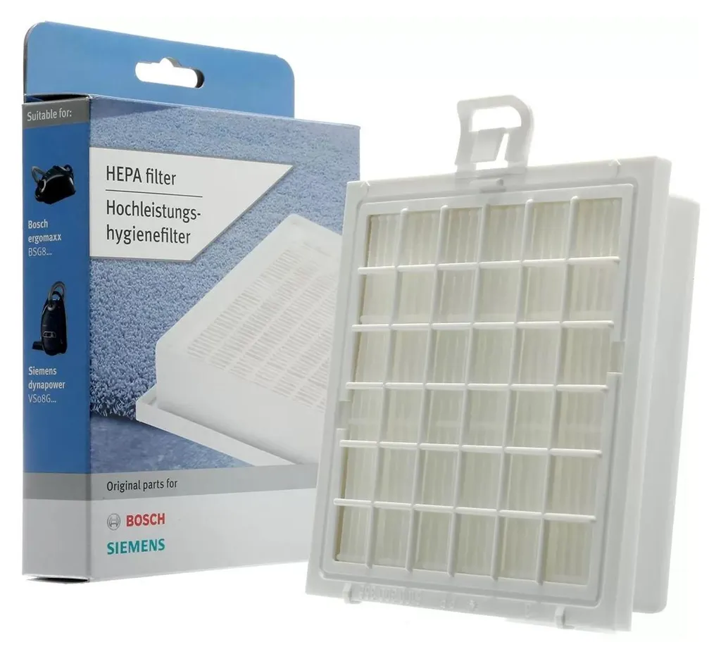 Filtre HEPA Bosch BBZ151HF pour aspirateur série BSG8 Ergomaxx