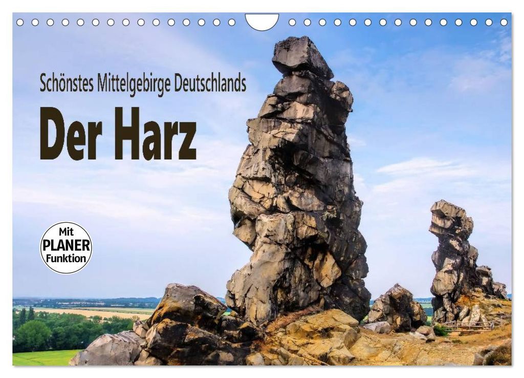 Der Harz - Schönstes Mittelgebirge Deutschlands (Wandkalender 2027 DIN A4 quer), CALVENDO Monatskalender