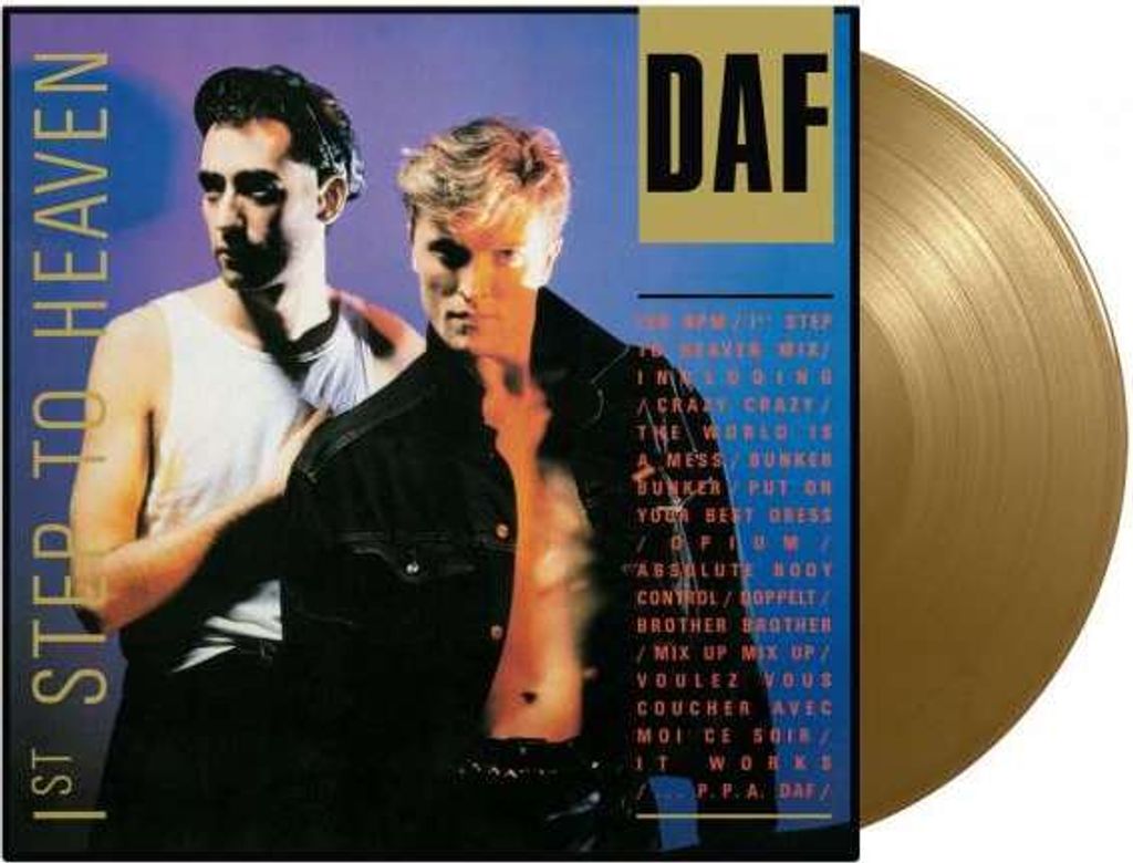 D.A.F. - 1st Step To Heaven (180g) (Limited Numbered Edition) (Gold Vinyl) - - (Vinyl / Rock (Vinyl))