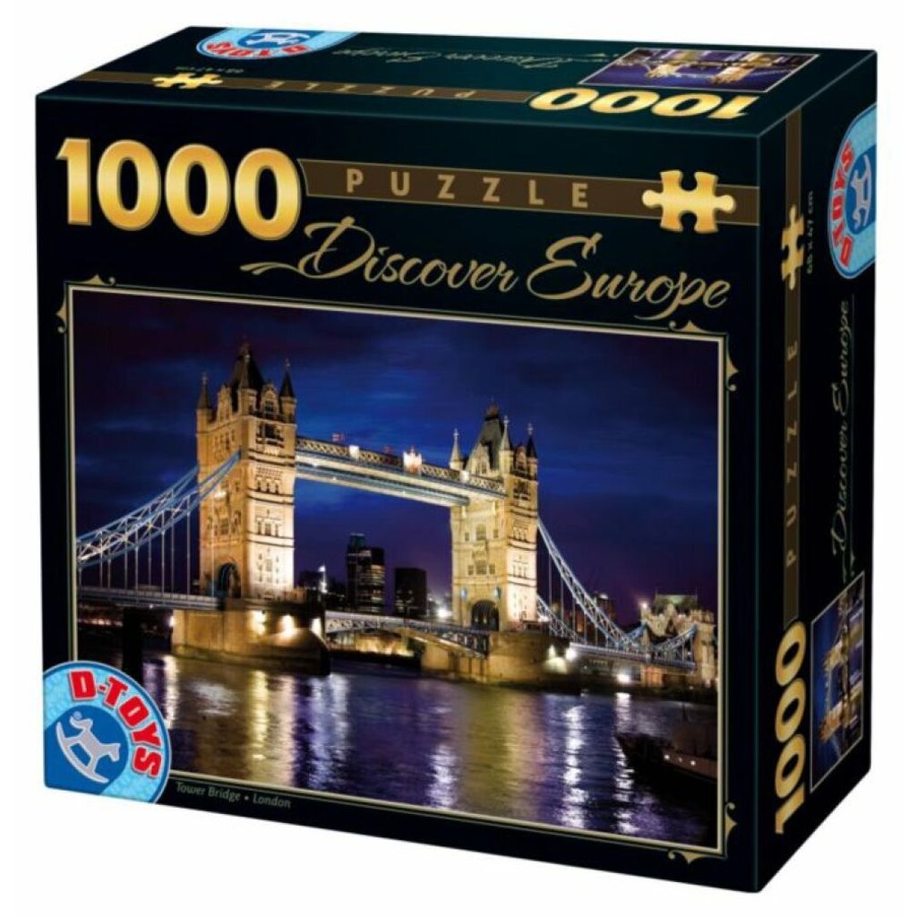 D-TOYS Puzzle Tower Bridge, London 1000 Teile