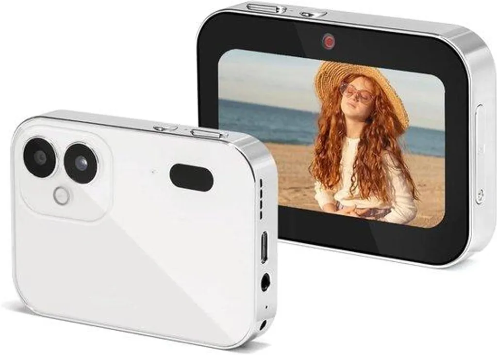 Caméra 4K 64 MP à écran tactile, zoom 16x et lecture vidéo intégrée