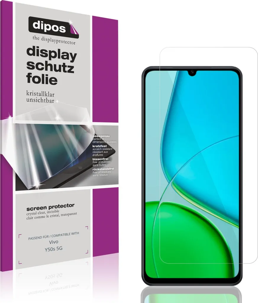 6x Pellicola per Huawei Mate 10 Protettiva Protezione Schermo Cristallo dipos