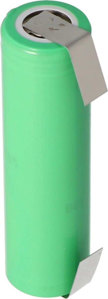 INR18650-25R 2500mAh 3,6V - 3,7V ungeschützt mit Lötfahne U Form, 64,85x18,3mm