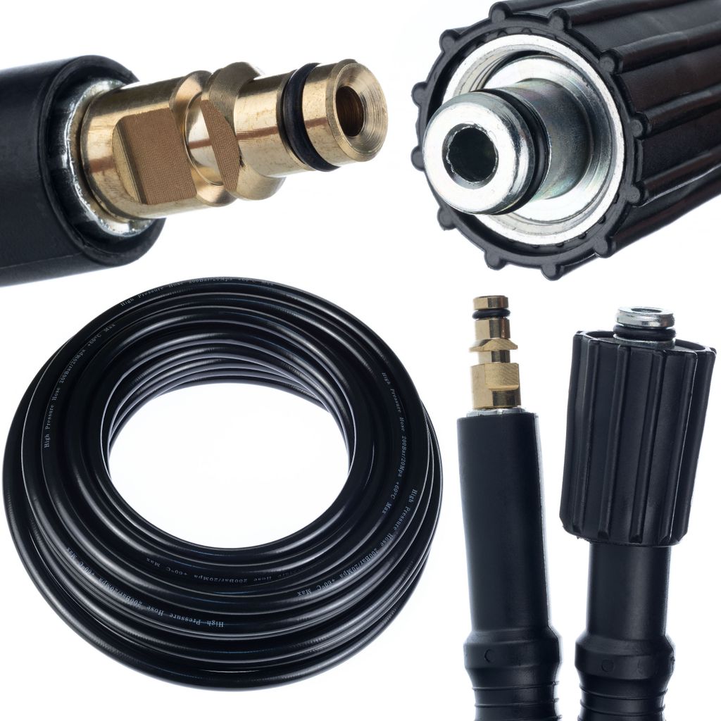 Hochdruckschlauch 10m Kärcher Quick Connect - M22 für Hochdruckreiniger K2 K3 K4 K5 K6 K7