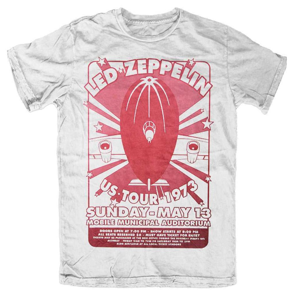 Led Zeppelin | Offizielles Band-T-Shirt | Mobile Municipal, Produktbild 