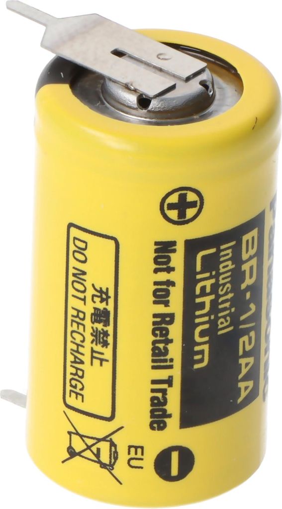 Panasonic BR-1/2AA Lithium Batterie BR- 1/2 AA 1er Print Image du produit 
