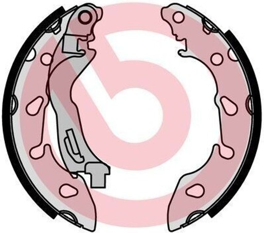 BREMBO S 24 553 - OE 77365795 Bremsbackensatz für 500 (312), 500L (351, 352), KA (RU8), Panda