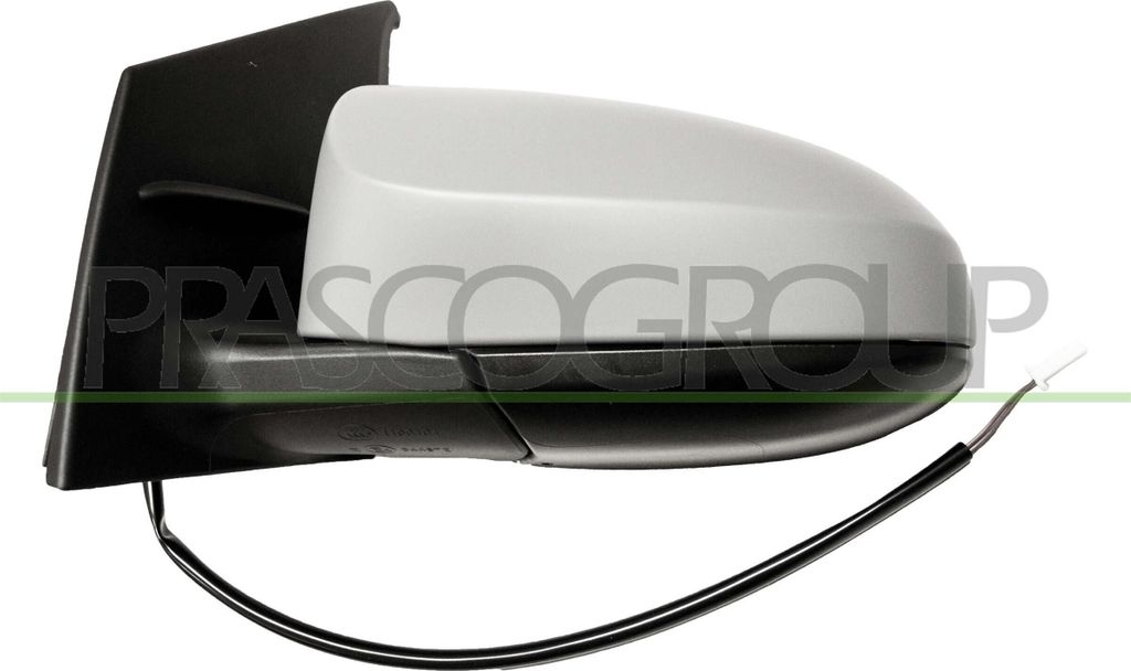 PRASCO CI2067214 Außenspiegel Seitenspiegel Links für TOYOTA AYGO (PAB4, KGB4) Beheizt Konvex Grundiert Elektrisch