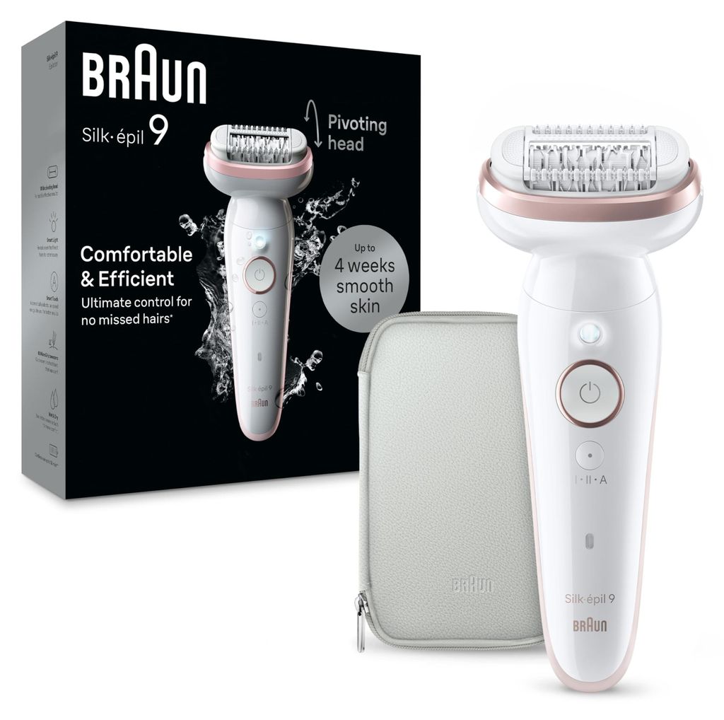 Braun Silk-épil 9 Silk·épil 9 40 Pinzette Gold  Weiß Produktbild 