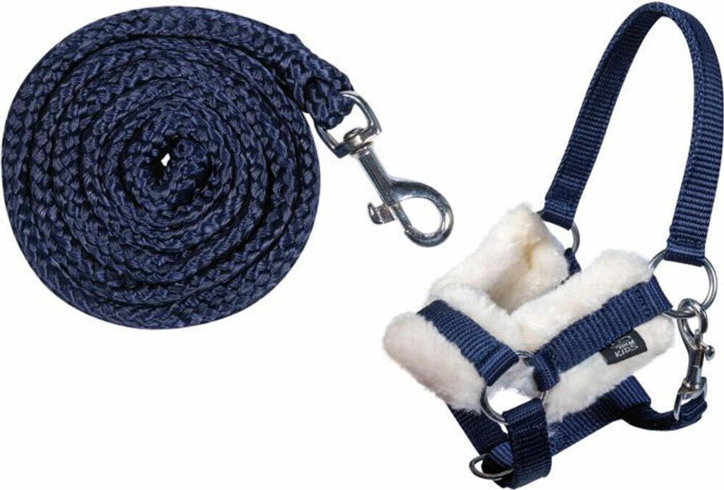 HKM Halfter und Strick  Hobby Horsing dunkelblau  Produktbild 1