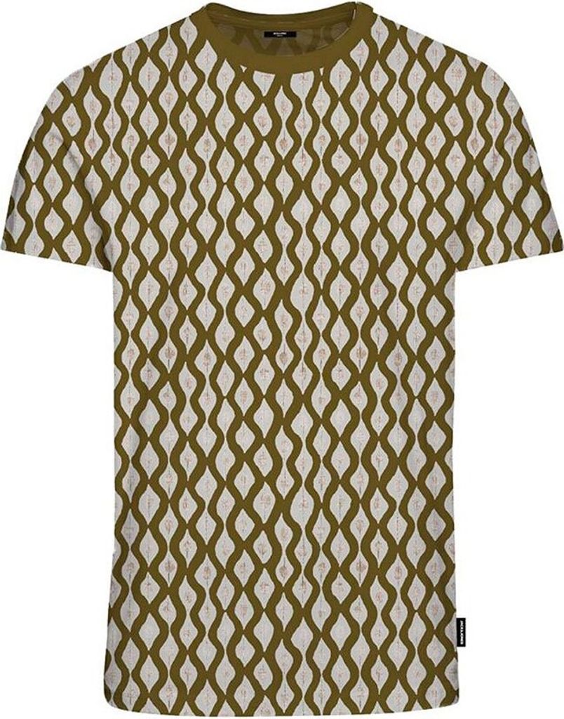 Jack & Jones Blulincoln Kurzarm-t-shirt Gelb M Mann Gelb M
