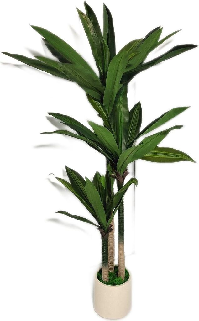 Kunstmatige Dracaena Fragans Planten 150cm Groot, Kunststof, Tropische Woonkamerdeko