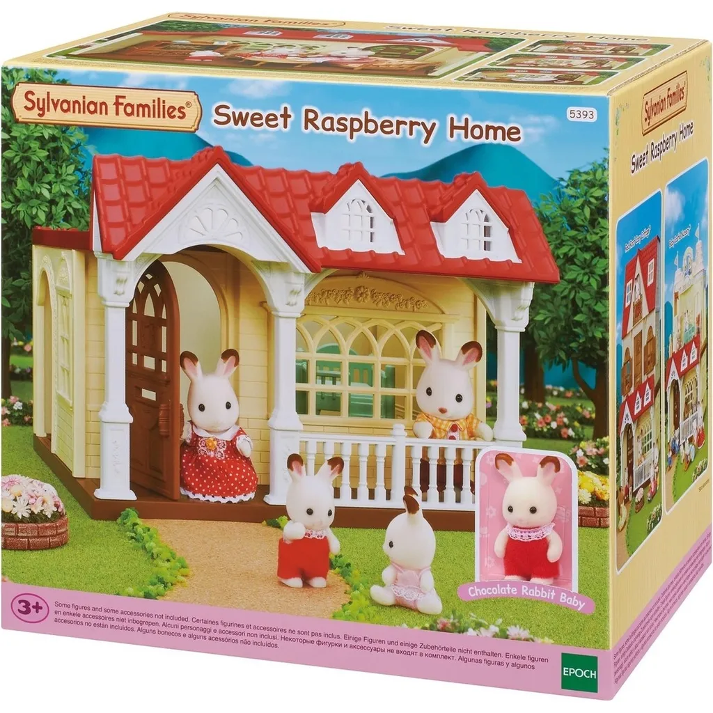 Sylvanian Families 5393 Maison Framboise - Maison de Poupée Miniature