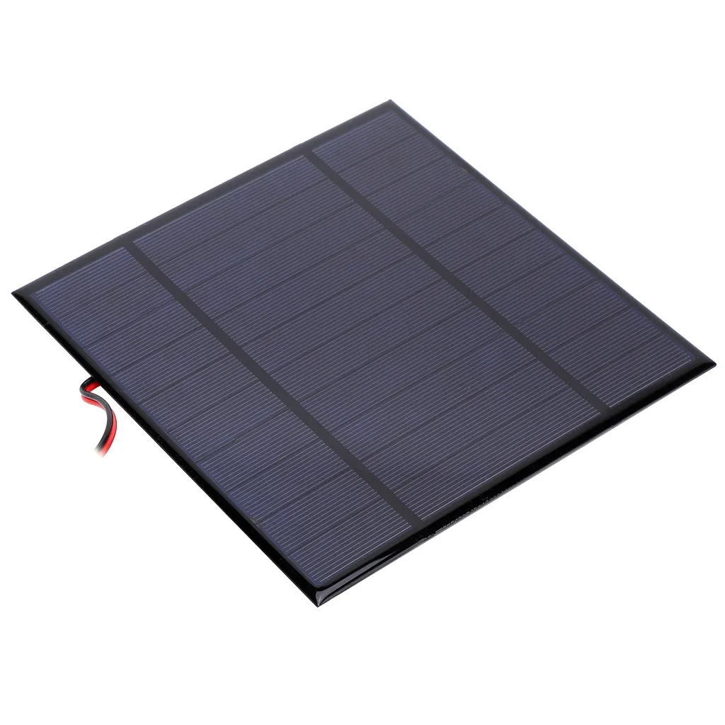 Pannello Solare 4.5W Polisilicio per Fai-da-Te e Caricatore Esterno - 2
