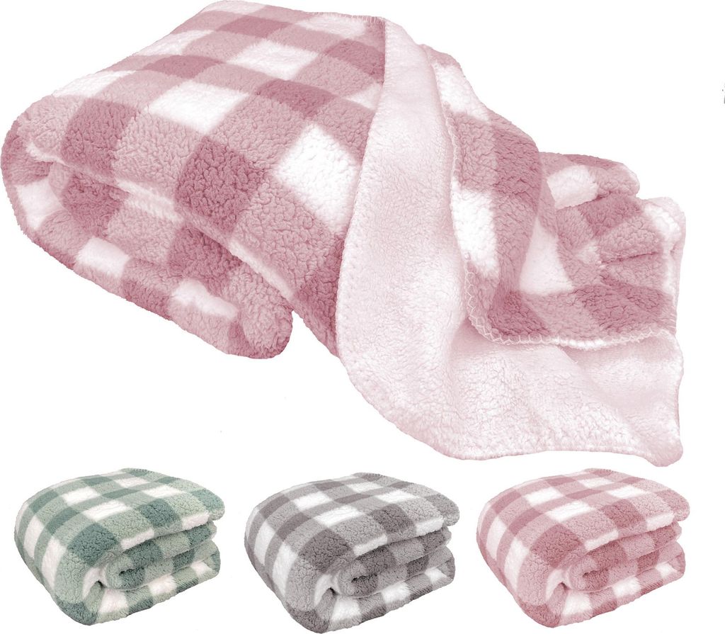 heimtexland ® Kuscheldecke Sherpa Fell Super Warm Extra Produktbild 
