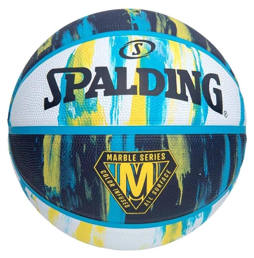 Spalding Marble Series Basketballball Blau 5 Blau 5