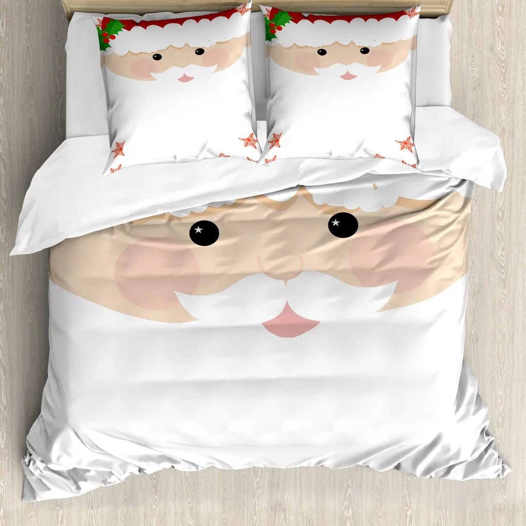 Set Letto Babbo Natale 200x200 ABAKUHAUS - Microfibra Anallergica