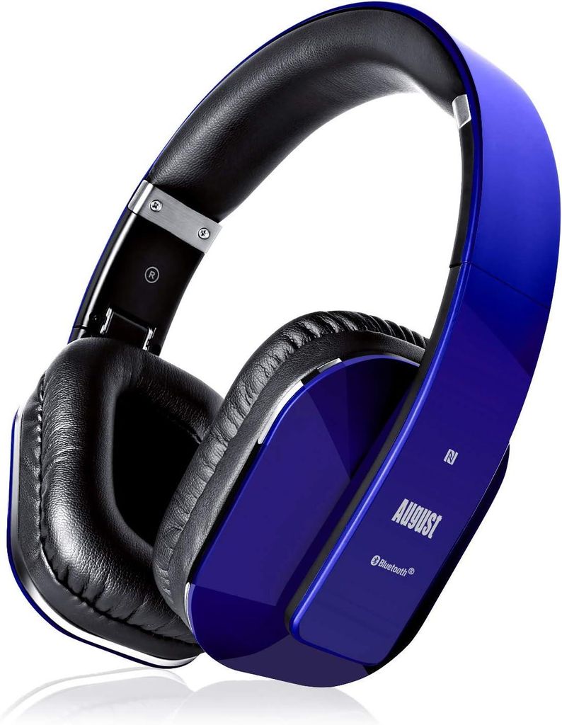 Casque August EP650L Bluetooth NFC bleu Image du produit 
