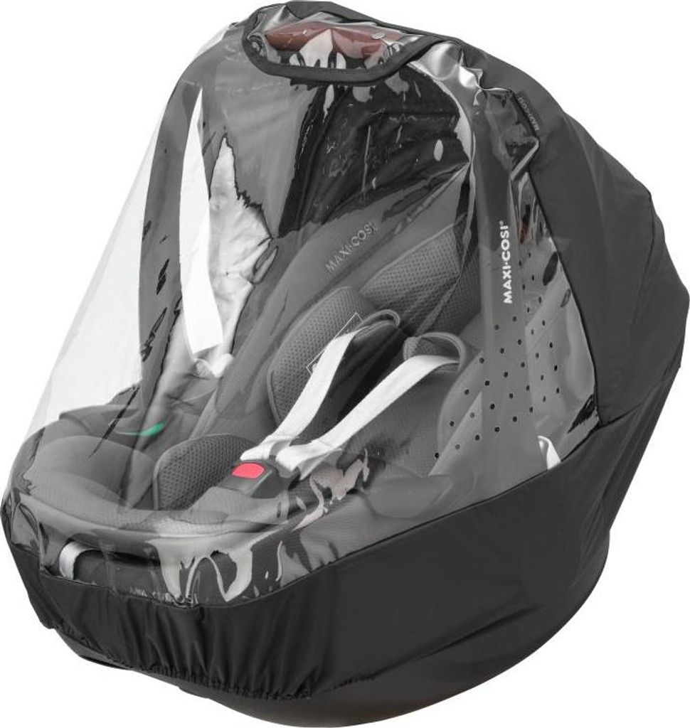 Maxi-Cosi Regenverdeck für Babyschale, universal passend für Baby-Autositze, transparent