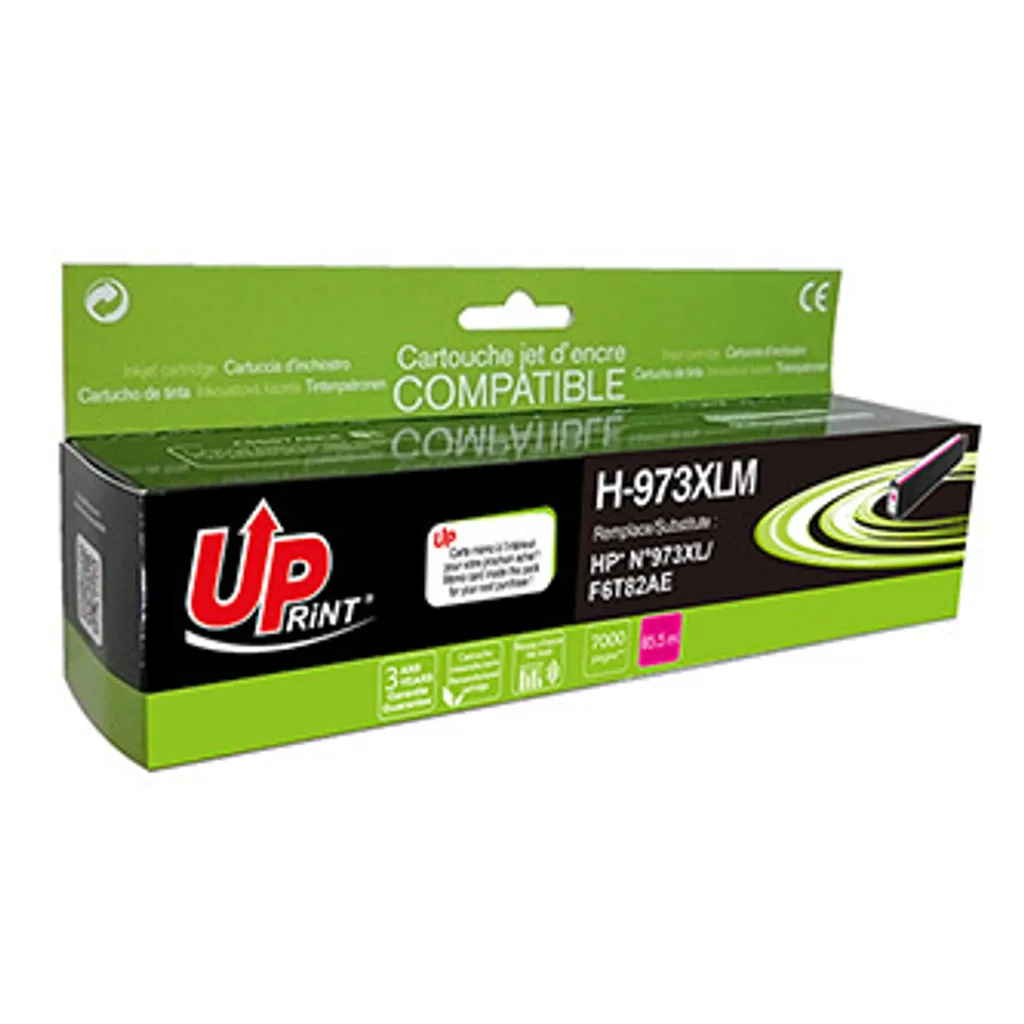 Pack Encre Magenta compatible HP 973X 86ml UPrint pour bureautique Pro