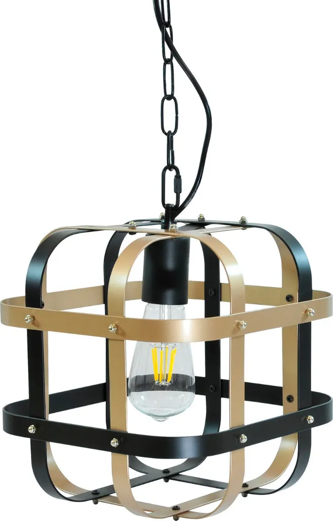 Suspension Cage 115cm KLATKA : Solution pour Plafonds Hauts et Sombres