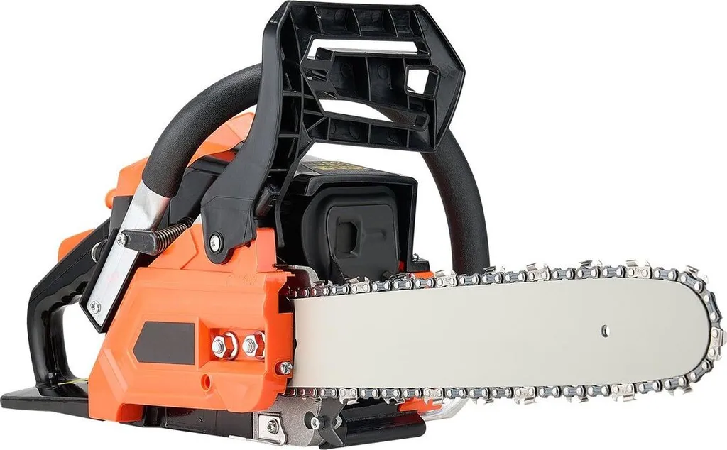 Tronçonneuse thermique 1,8 CV guide 35 cm pour l'élagage et la coupe du bois