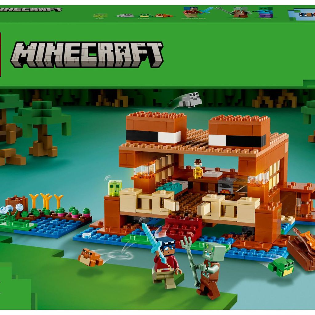 Lego Minecraft 21256 The Frog House Immagine del prodotto 