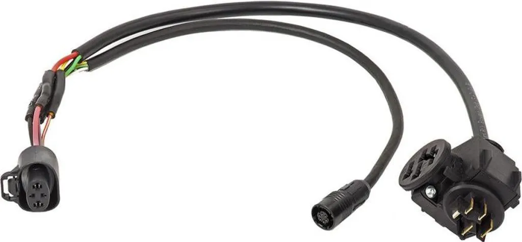 Câble en Y batterie 370 mm - Connexion sécurisée et isolation supérieure
