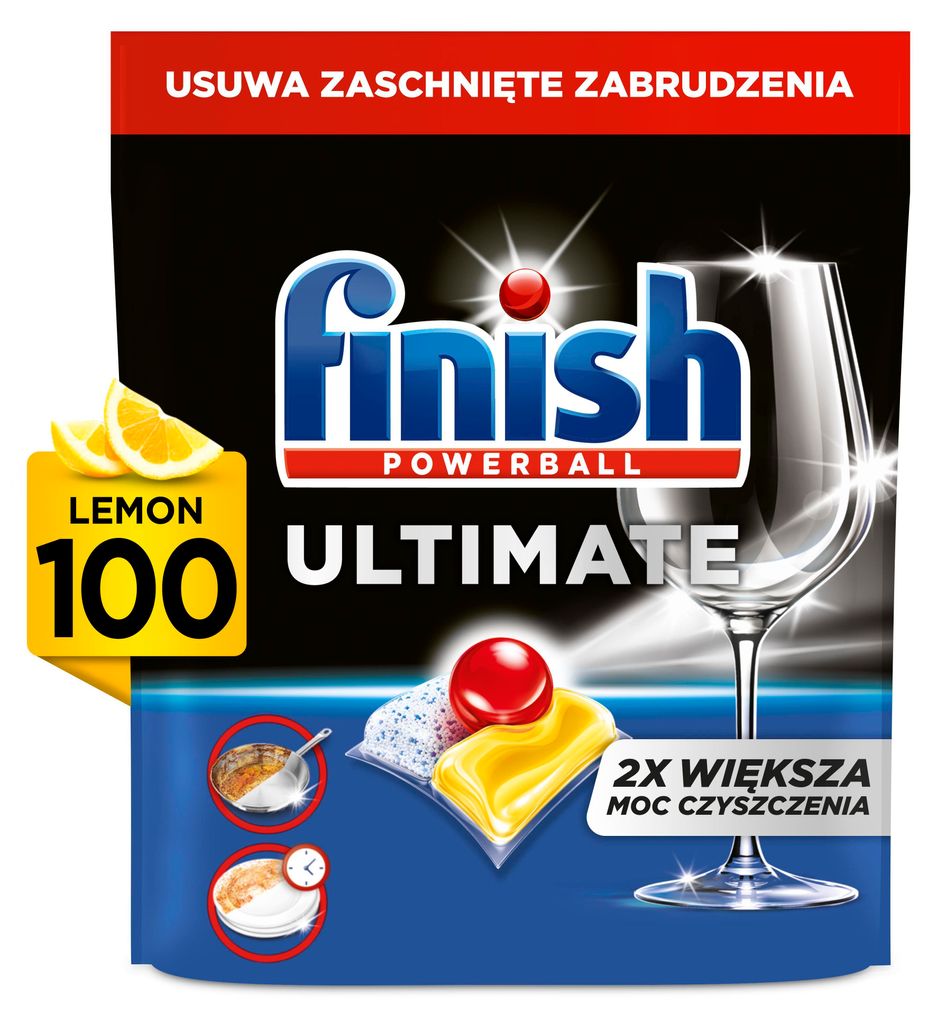 FINISH Ultimate All-in-1 Geschirrspültabs, 100 Stück, Produktbild 