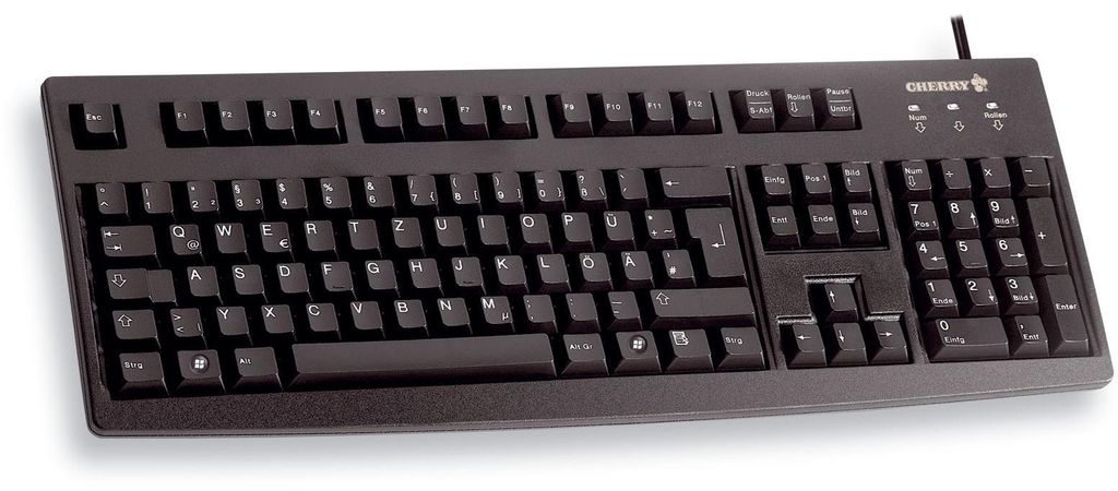 CHERRY G83-6105 Tastatur Universal USB QWERTZ Deutsch Produktbild 