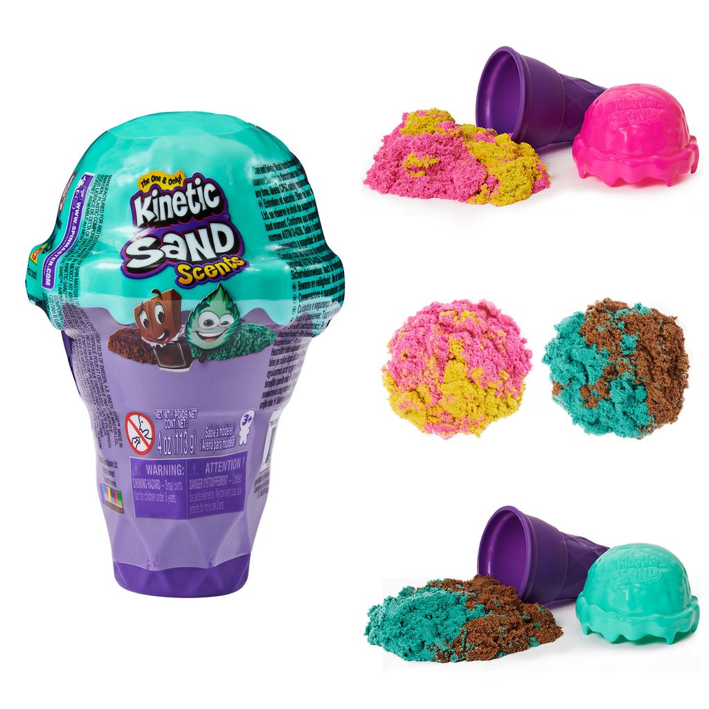 Kinetic Sand Eiscreme Behälter mit Duftsand 113 g, Produktbild 