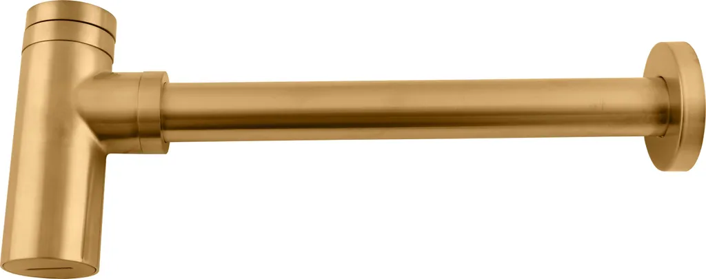 Siphon décoratif pour lavabo et vasque - Design Or brossé MD0232ZK