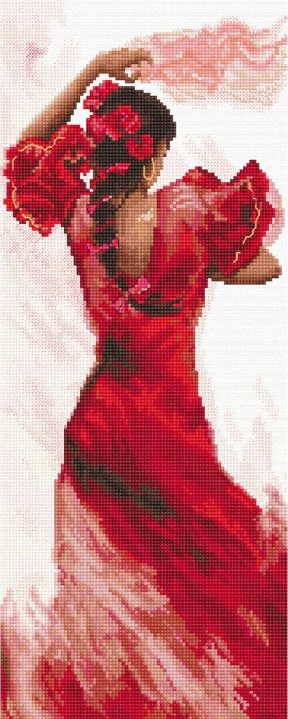 Letistitch Danza Spagnola L8024: Kit Punto Croce Zweigart & Anchor