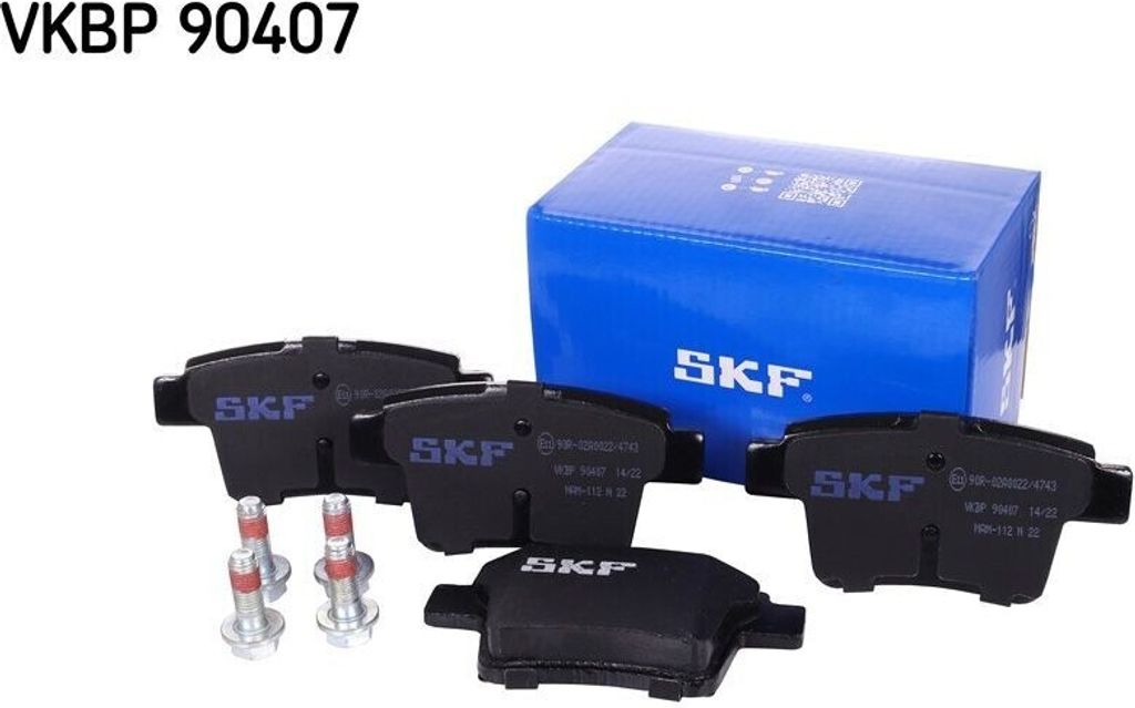 SKF Bremsbeläge Satz Hinten Bremsklötze für FORD MONDEO III Kombi (BWY) VKBP 90407